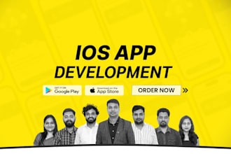 do ios app development, app creation as ios developer building mobile app swift
