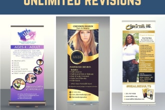 design professional roller and roll up banners