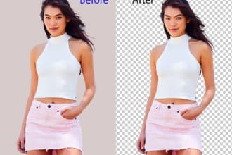 cut out images background removal professionally