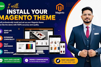 install your magento theme