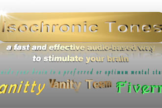 create a custom healthy isochronic tones
