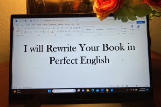 rewrite your book in easy to understand perfect english