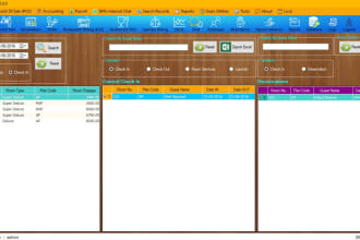 develop hotel management software with inventory system