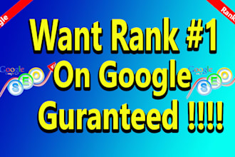 do google ranking first page with seo backlinks