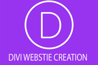 design divi wordpress website customize it and fix any issue