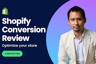 dramatically improve your shopify store conversion with my website cro review