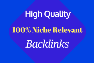 create 450 niche relevant industry specified dofollow web2 authority backlinks