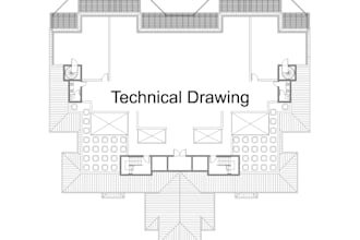 redraw floor plan in illustrator