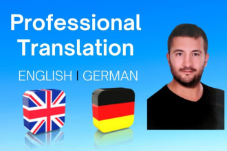 translate from english to german or german to english