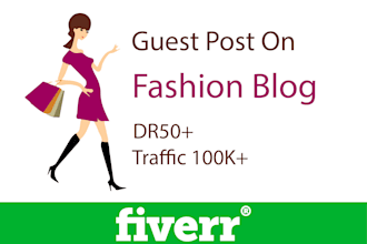 do guest post on fashion blog