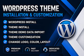 install wordpress theme themeforest and setup theme demo