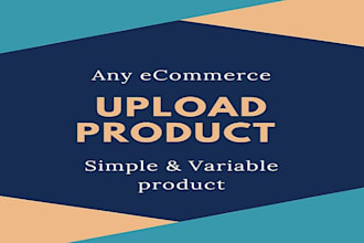 upload products any ecommerce website