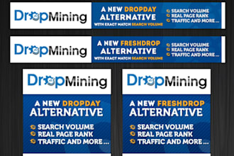create a banner ad/header for your website