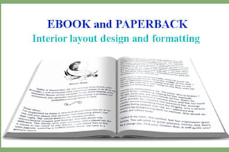 do book formatting and ebook formatting