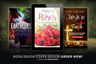 design book cover, kdp ebook cover