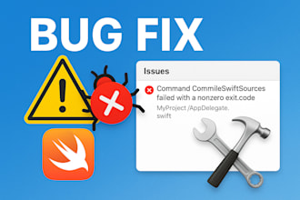 fix bugs and update your ios app using swift or swiftui fast and reliable