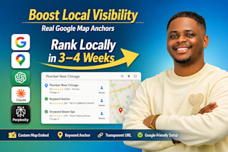add a keyword anchored google map to boost your local SEO