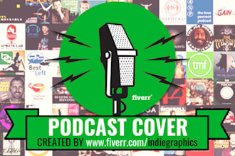 design a podcast cover