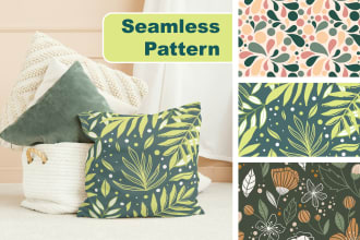 create a seamless pattern design