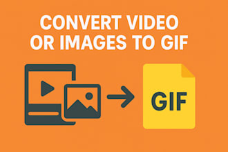 convert or edit your photos or videos into animated gif