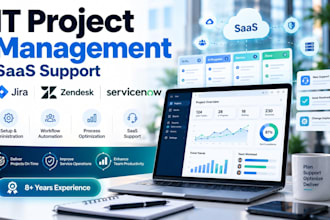 manage IT projects saas support jira zendesk and servicenow