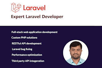 develop fast and secure laravel web applications