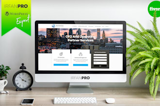 design or redesign a business wordpress website or blog