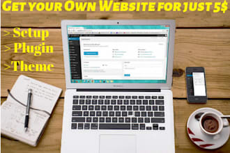 install and customize your personal wordpess website