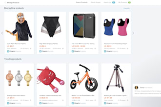 add products to shopify, magento, wordpress, squarespace