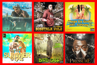 design a mixtape cover or cd album cover