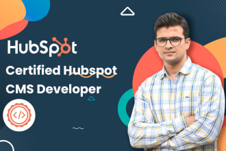 develop and design a hubspot website
