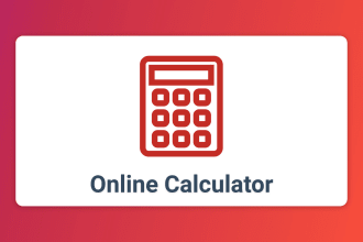 build online web calculator or convert excel into a web calculator
