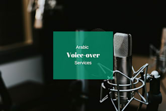 record female arabic voice over,moroccan darija