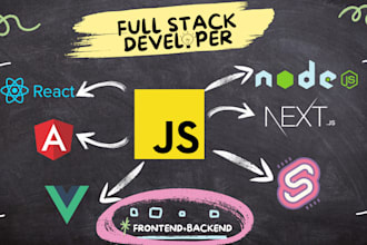 create angular, react, and nodejs applications for you