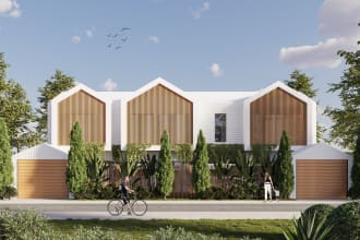 create 3d architectural rendering, real estate