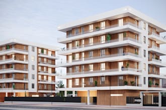 create 3d architectural rendering, real estate