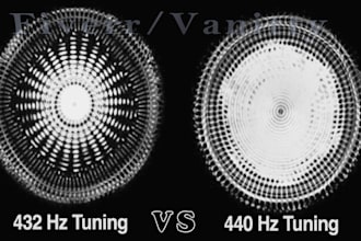 convert your audio to 432 hz or binaural