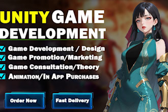 develop a 3d game in unity