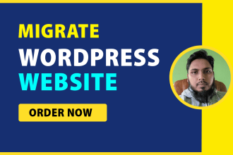 move, backup, transfer, migrate wordpress website, wordpress website migration