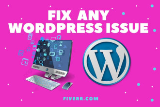 fix any bug related to wordpress and woo commerce website