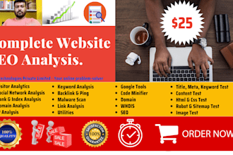 do complete website SEO analysis