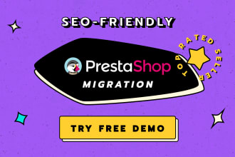 do expert prestashop migration of all data safe for seo