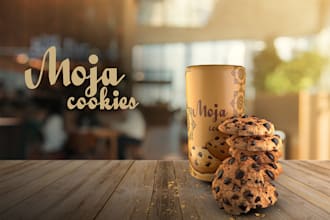 model your 3d food product image