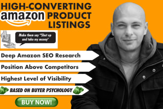 write a top selling SEO optimized amazon listing, amazon copywriting
