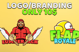 create professional colorful logo