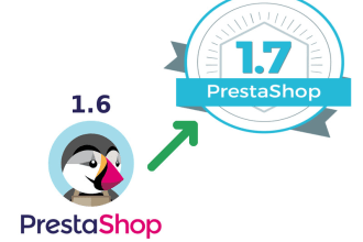 upgrade prestashop to latest also create new store