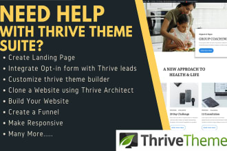 do all thrive architect and thrive themes work