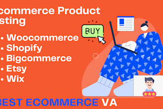do ecommerce product listing precisely with variations