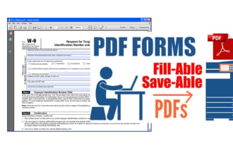create a fillable PDF form and design your pdf form