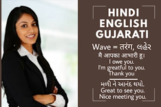 professionally translate your content in english or hindi